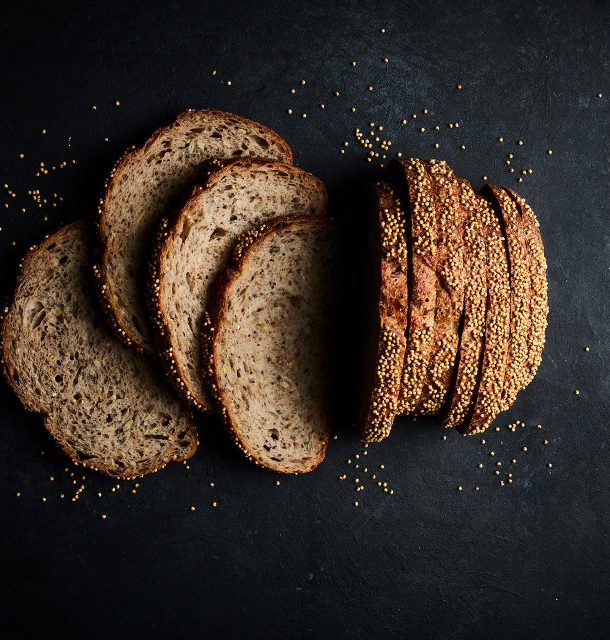 Sourdough Rustic Seeded Half 500G Sliced